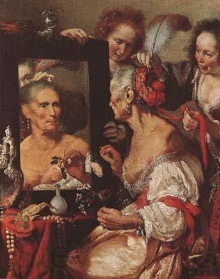 Bernardo Strozzi Vanitas Allegory (mk08)